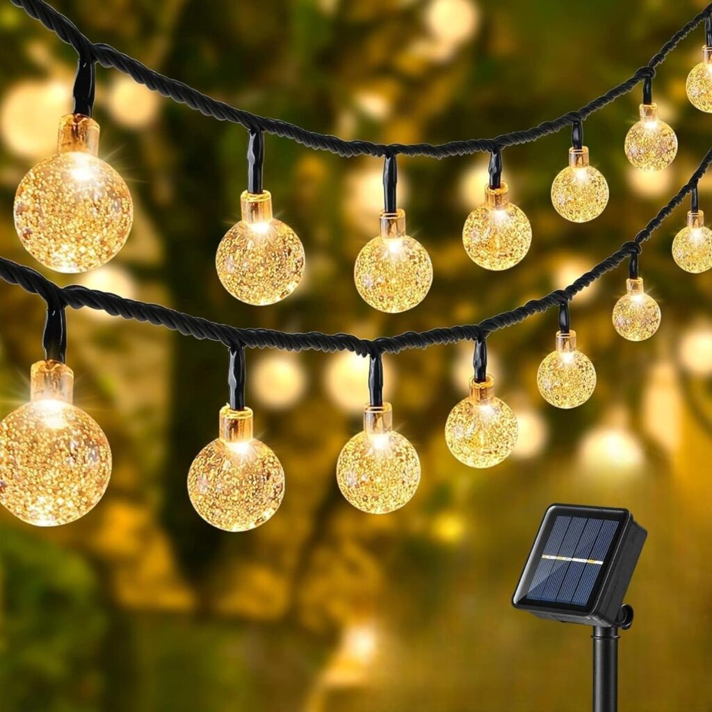 Best for Ambiance: Solar String Lights